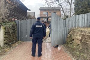 13.02.2026. Jaworze. Pożar / Fot. Jarosław Kubalski - Radio Kielce