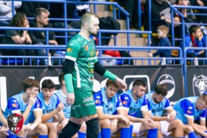 15.02.2026. Kazimierza Wielka. Mecz KKF Motus Kazimierza Wielka - Tompawex Obice / Fot. Kacper Kaczmarczyk