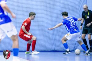 15.02.2026. Kazimierza Wielka. Mecz KKF Motus Kazimierza Wielka - Tompawex Obice / Fot. Kacper Kaczmarczyk