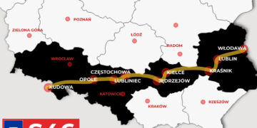 Koncepcja rozbudowy drogi krajowej nr 46 do parametrów trasy ekspresowej S46 / grafika: Radio Kielce / źródło: canva.com