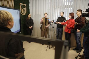 W kieleckim ratuszu powstało urzędnicze call center - Radio Kielce 13.02.2026. Kielce. Urząd Miasta Kielce. Miejskie Centrum Kontaktu / Fot. Jarosław Kubalski - Radio Kielce