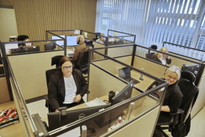 W kieleckim ratuszu powstało urzędnicze call center - Radio Kielce 13.02.2026. Kielce. Urząd Miasta Kielce. Miejskie Centrum Kontaktu / Fot. Jarosław Kubalski - Radio Kielce