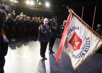 13.02.2026 Kielce. Uroczystość 35 - lecia Straży Miejskiej w Kielcach / Fot. Jarosław Kubalski - Radio Kielce