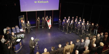 13.02.2026 Kielce. Uroczystość 35 - lecia Straży Miejskiej w Kielcach / Fot. Jarosław Kubalski - Radio Kielce