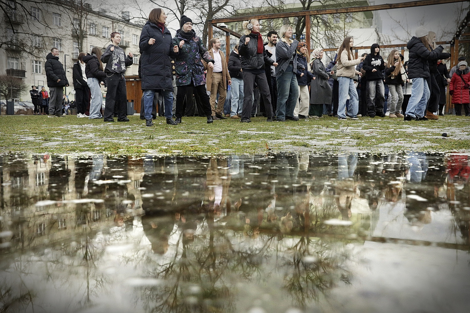 Kielce. Happening „Taniec przeciwko przemocy”
