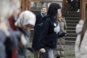 Kielce. Happening "Taniec przeciwko przemocy" - Radio Kielce