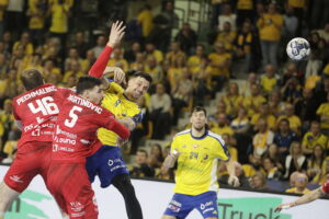 Kielce. Liga Mistrzów. Mecz Industria Kielce - One Veszprem - Radio Kielce