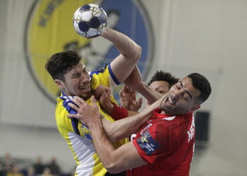 19.02.2026 Kielce. Liga Mistrzów. Mecz Industria Kielce - One Veszprem / Fot. Jarosław Kubalski - Radio Kielce