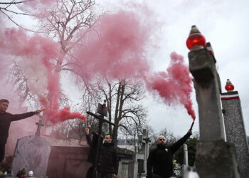 14.02.2026 Kielce. Narodowy Dzień Pamięci Żołnierzy Armii Krajowej. Uroczystość na Cmentarzu Starym / Fot. Jarosław Kubalski - Radio Kielce