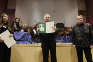 20.02.2026. Kielce. Filharmonia Świętokrzyska. Koncert „Puszcza Jodłowa”, podczas którego odbył się finał Międzynarodowego Konkursu Kompozytorskiego „Żeromski 2025” / Fot. Jarosław Kubalski - Radio Kielce