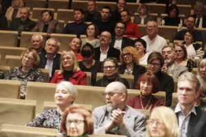 20.02.2026. Kielce. Filharmonia Świętokrzyska. Koncert „Puszcza Jodłowa”, podczas którego odbył się finał Międzynarodowego Konkursu Kompozytorskiego „Żeromski 2025” / Fot. Jarosław Kubalski - Radio Kielce