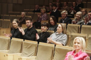 20.02.2026. Kielce. Filharmonia Świętokrzyska. Koncert „Puszcza Jodłowa”, podczas którego odbył się finał Międzynarodowego Konkursu Kompozytorskiego „Żeromski 2025” / Fot. Jarosław Kubalski - Radio Kielce