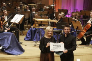 20.02.2026. Kielce. Filharmonia Świętokrzyska. Koncert „Puszcza Jodłowa”, podczas którego odbył się finał Międzynarodowego Konkursu Kompozytorskiego „Żeromski 2025” / Fot. Jarosław Kubalski - Radio Kielce