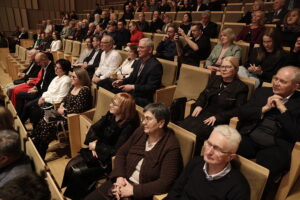 20.02.2026. Kielce. Filharmonia Świętokrzyska. Koncert „Puszcza Jodłowa”, podczas którego odbył się finał Międzynarodowego Konkursu Kompozytorskiego „Żeromski 2025” / Fot. Jarosław Kubalski - Radio Kielce