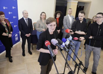 26.02.2026. Kielce. Konferencja prasowa poświęcona kolejnej edycji Kieleckich Dni Informatyki / Fot. Jarosław Kubalski - Radio Kielce