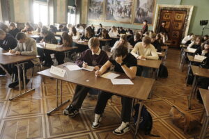 27.02.2026. Kielce. WDK. 5. edycja Konkursu Wiedzy o Ziemi Świętokrzyskiej / Fot. Jarosław Kubalski - Radio Kielce