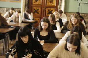 27.02.2026. Kielce. WDK. 5. edycja Konkursu Wiedzy o Ziemi Świętokrzyskiej / Fot. Jarosław Kubalski - Radio Kielce