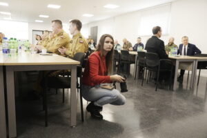 27.02.2026. Kielce. Narada Roczna Kadry Kierowniczej Komendy Wojewódzkiej Państwowej Straży Pożarnej w Kielcach / Fot. Jarosław Kubalski - Radio Kielce