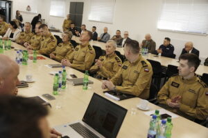 27.02.2026. Kielce. Narada Roczna Kadry Kierowniczej Komendy Wojewódzkiej Państwowej Straży Pożarnej w Kielcach / Fot. Jarosław Kubalski - Radio Kielce