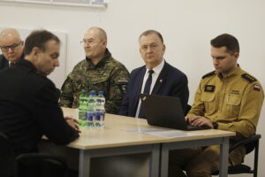 27.02.2026. Kielce. Narada Roczna Kadry Kierowniczej Komendy Wojewódzkiej Państwowej Straży Pożarnej w Kielcach / Fot. Jarosław Kubalski - Radio Kielce