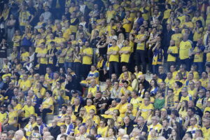 Kielce. Mecz Ligi Mistrzów Industria Kielce - Sporting Lizbona - Radio Kielce