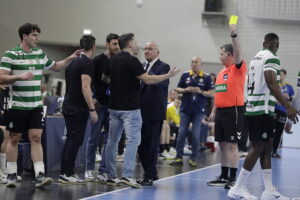 Kielce. Mecz Ligi Mistrzów Industria Kielce - Sporting Lizbona - Radio Kielce
