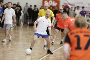 Uczniowie kieleckiego „Słowaka” zagrali na rzecz hospicjum - Radio Kielce 17.02.2026. Kielce. X Charytatywny Turniej Piłki Nożnej na rzecz kieleckiego stacjonarnego hospicjum / Fot. Jarosław Kubalski - Radio Kielce