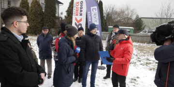 18.02.2026 Kielce. Interwencja - program TVP3 Kielce i Radia Kielce / Fot. Jarosław Kubalski - Radio Kielce