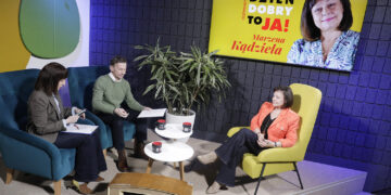 „Dzień dobry, to Ja! Rozmowy inne niż wszystkie w Radiu Kielce”. Marzena Kądziela, dziennikarka i podróżniczka / Fot. Jarosław Kubalski – Radio Kielce