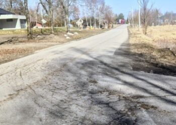 Remont drogi w Jasienicy - Radio Kielce Remont drogi w Jasienicy