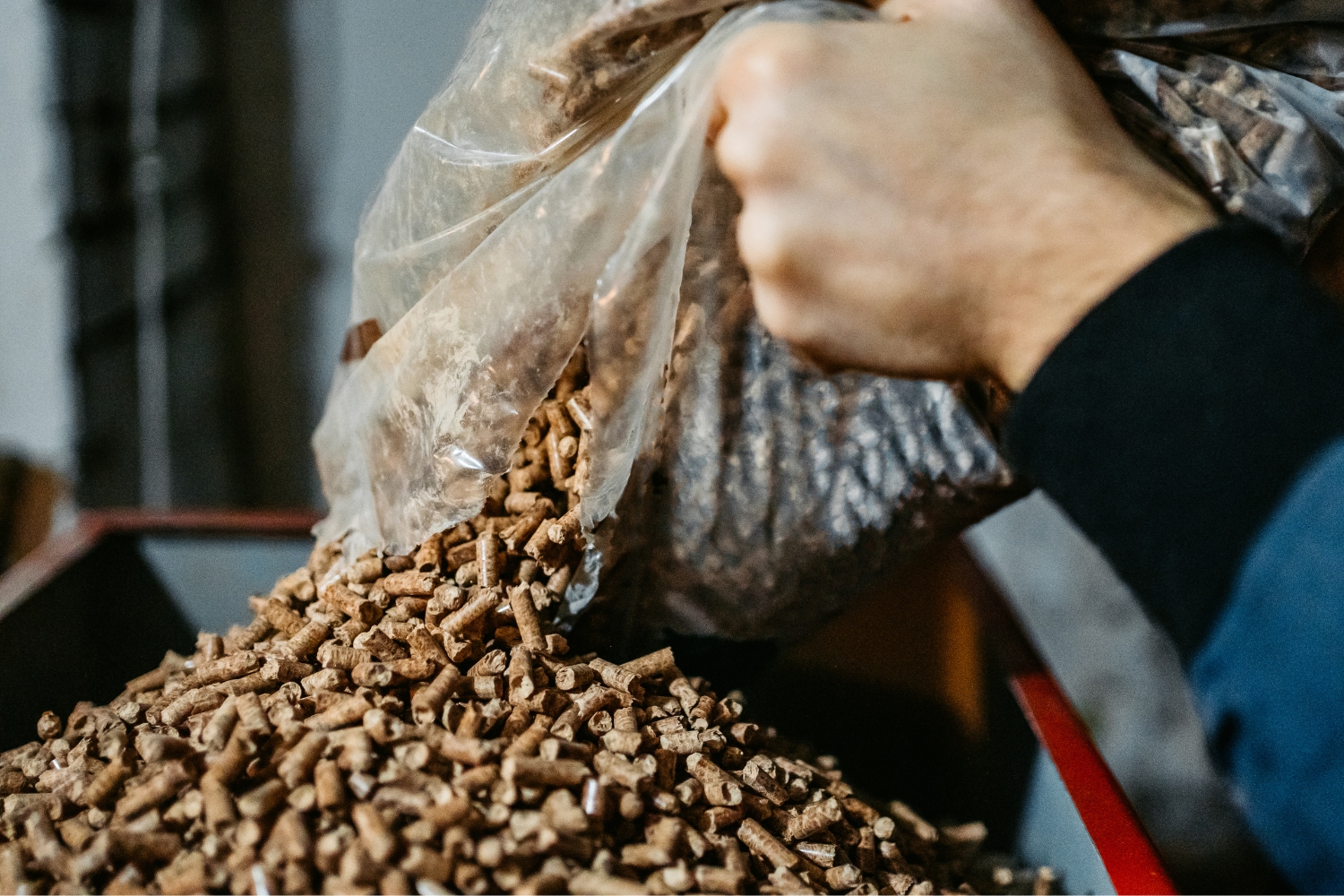 Rynek pelletu nie był gotowy na tak mroźną zimę