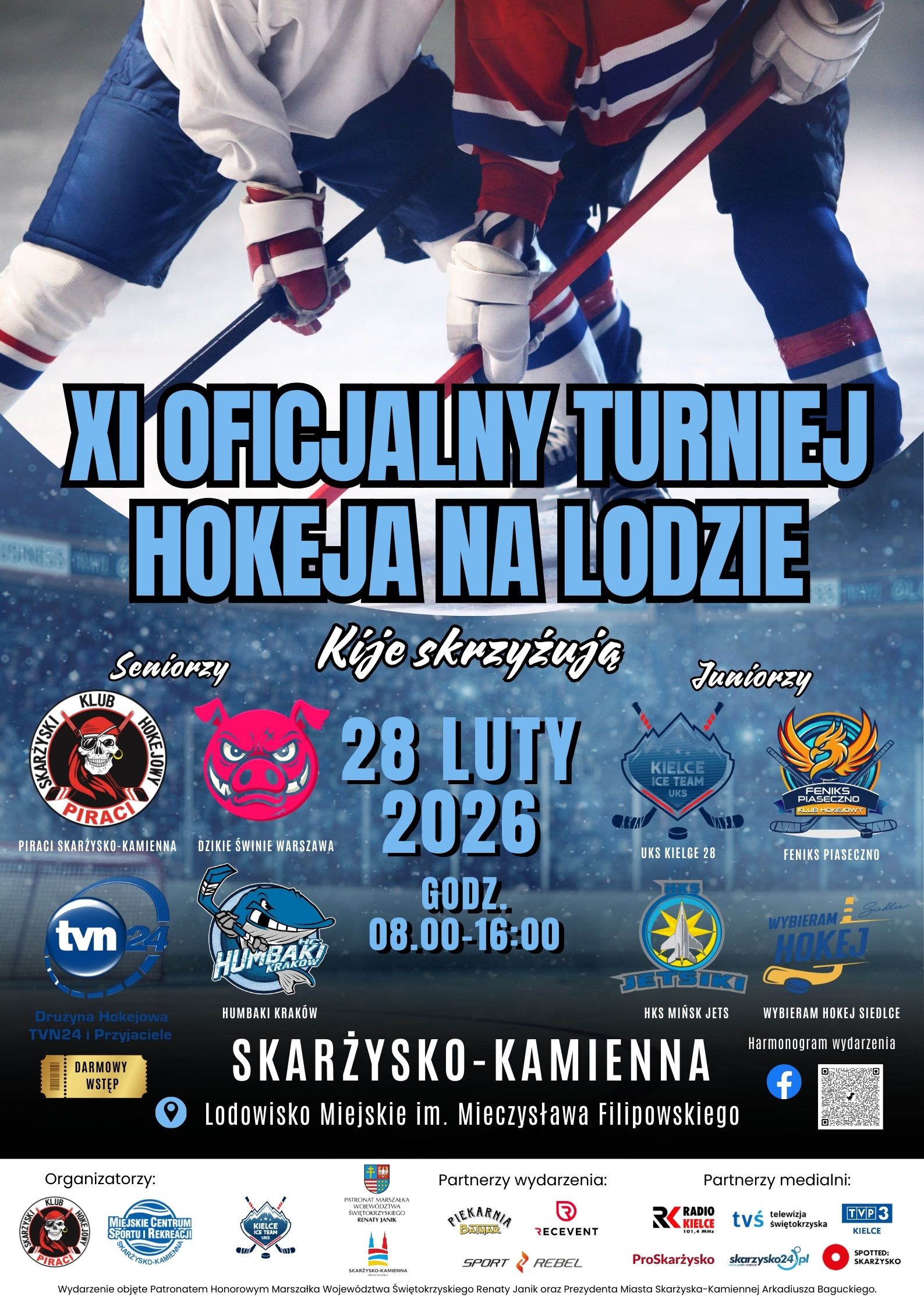 XI Oficjalny Turniej Hokeja Na Lodzie - Radio Kielce