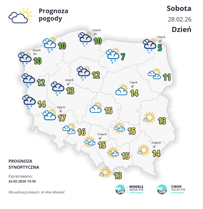 Uderzenie wiosny. Różnica temperatur będzie znaczna - Radio Kielce