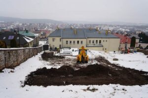 Chęciny. Prace związane z przygotowaniami do budowy Ośrodka Historii Chęcin / Fot. checiny.pl