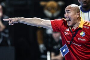 26.02.2026. Berlin. Mecz Industria Kielce - Fuchse Berlin / Fot. PAP/EPA/FILIP SINGER