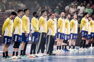 26.02.2026. Berlin. Mecz Industria Kielce - Fuchse Berlin / Fot. PAP/EPA/FILIP SINGER