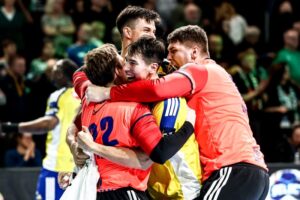 26.02.2026. Berlin. Mecz Industria Kielce - Fuchse Berlin / Fot. PAP/EPA/FILIP SINGER