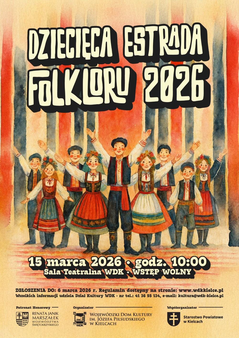 Dziecięca Estrada Folkloru 2026 - Radio Kielce