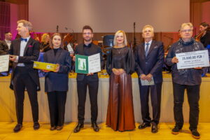 20.02.2026. Kielce. Filharmonia Świętokrzyska. Koncert „Puszcza Jodłowa”, podczas którego odbył się finał Międzynarodowego Konkursu Kompozytorskiego „Żeromski 2025” / Fot. Jarosław Kubalski - Radio Kielce