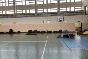 09.02.2026. Końskie. Szkoła Podstawowa nr 1. Pogorzelcy / Fot. Magdalena Galas-Klusek - Radio Kielce