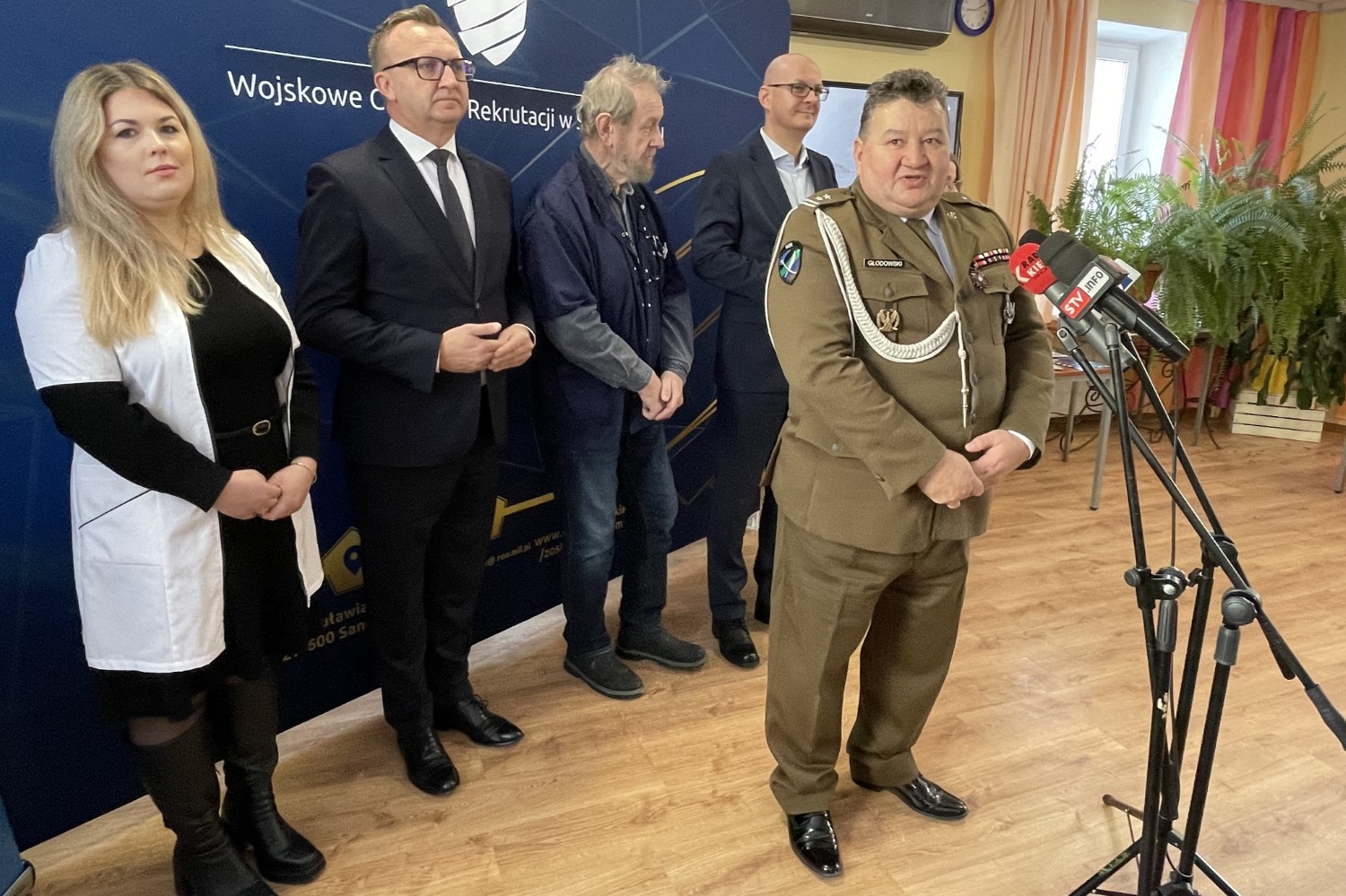 Zmieniło się podejście do służy wojskowej - Radio Kielce 02.02.2026. Sandomierz. Rekrutacja wojskowa / Fot. Grażyna Szlęzak-Wójcik - Radio Kielce