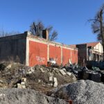 26.02.2026. Masłów. Miejsce, gdzie ma powstać Centrum Historii Lotnictwa / Fot. Marcin Marszałek - Radio Kielce