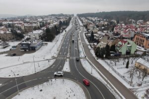 18.02.2026. Kielce. Ulica Wojska Polskiego / Fot. Jarosław Kubalski - Radio Kielce