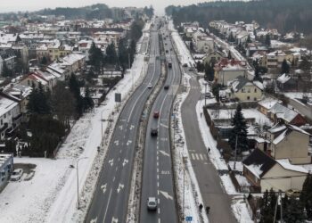 18.02.2026. Kielce. Ulica Wojska Polskiego / Fot. Jarosław Kubalski - Radio Kielce