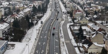 18.02.2026. Kielce. Ulica Wojska Polskiego / Fot. Jarosław Kubalski - Radio Kielce