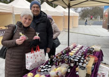 14.02.2026. Sandomierz. Kiermasz walentynkowy / Fot. Grażyna Szlęzak-Wójcik - Radio Kielce