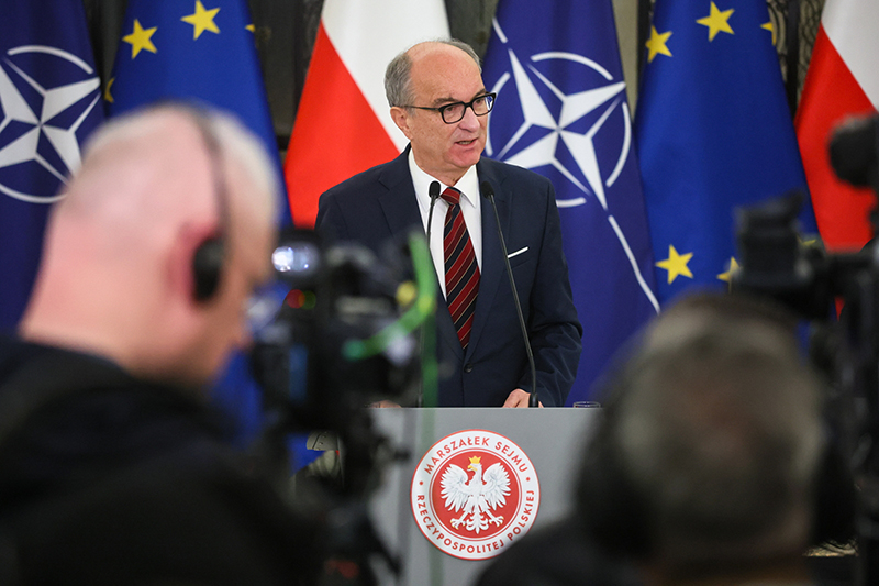 Nagroda Nobla dla Donalda Trumpa? Czarzasty mówi „nie”