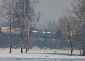 Wykolejenie pociągu na Mazowszu