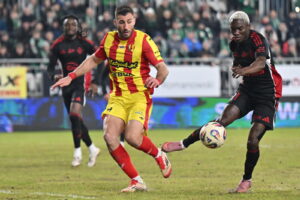 13.02.2026. Radom. Mecz Radomiak Radom - Korona Kielce / Fot. PAP/Piotr Polak