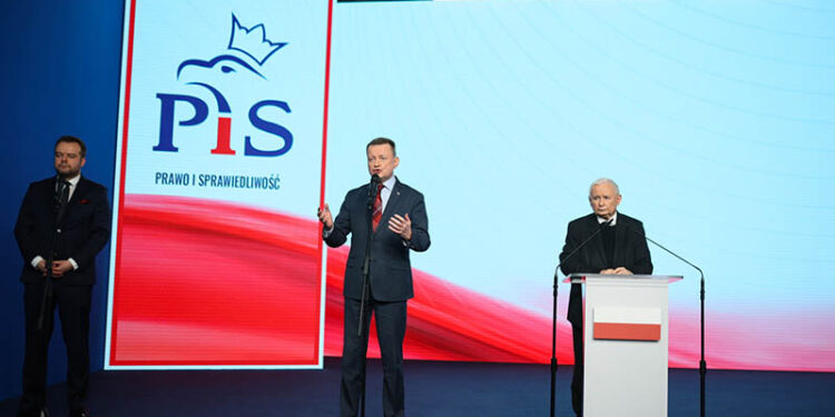 Kaczyński: nie ma mowy o żadnych sojuszach z partią Brauna